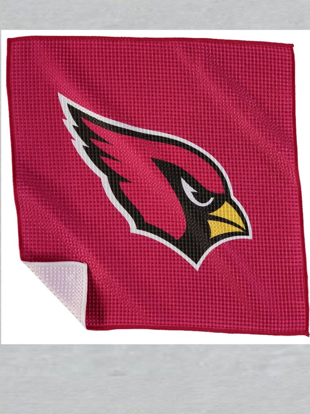 Arizona Cardinals Rally Towel Measures 16 x 16 inches